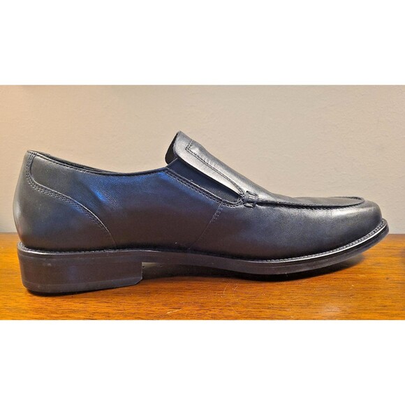 Cole Haan Taylor C08876 Shoes Mens Size 10 M Black Slip On Leather Loafers - Picture 7 of 13